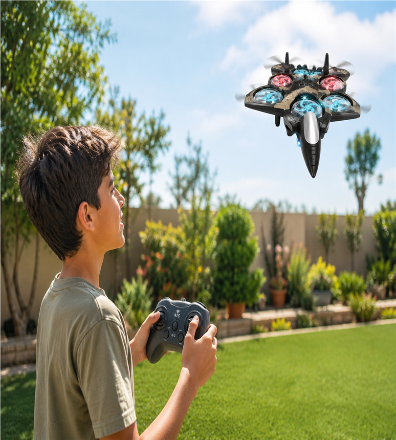 Sky Overlord Air Craft Drone Toy for Kids