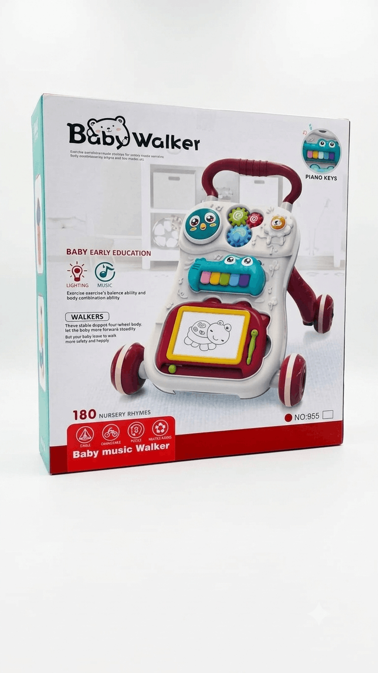 Baby Music Walker 3-in-1 Musical Activity