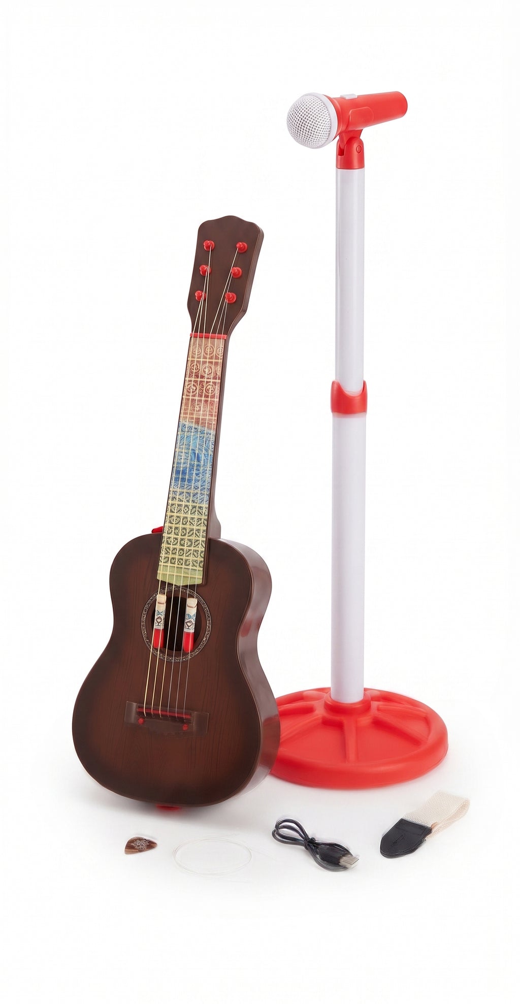Kids Musical Guitar and Microphone Set