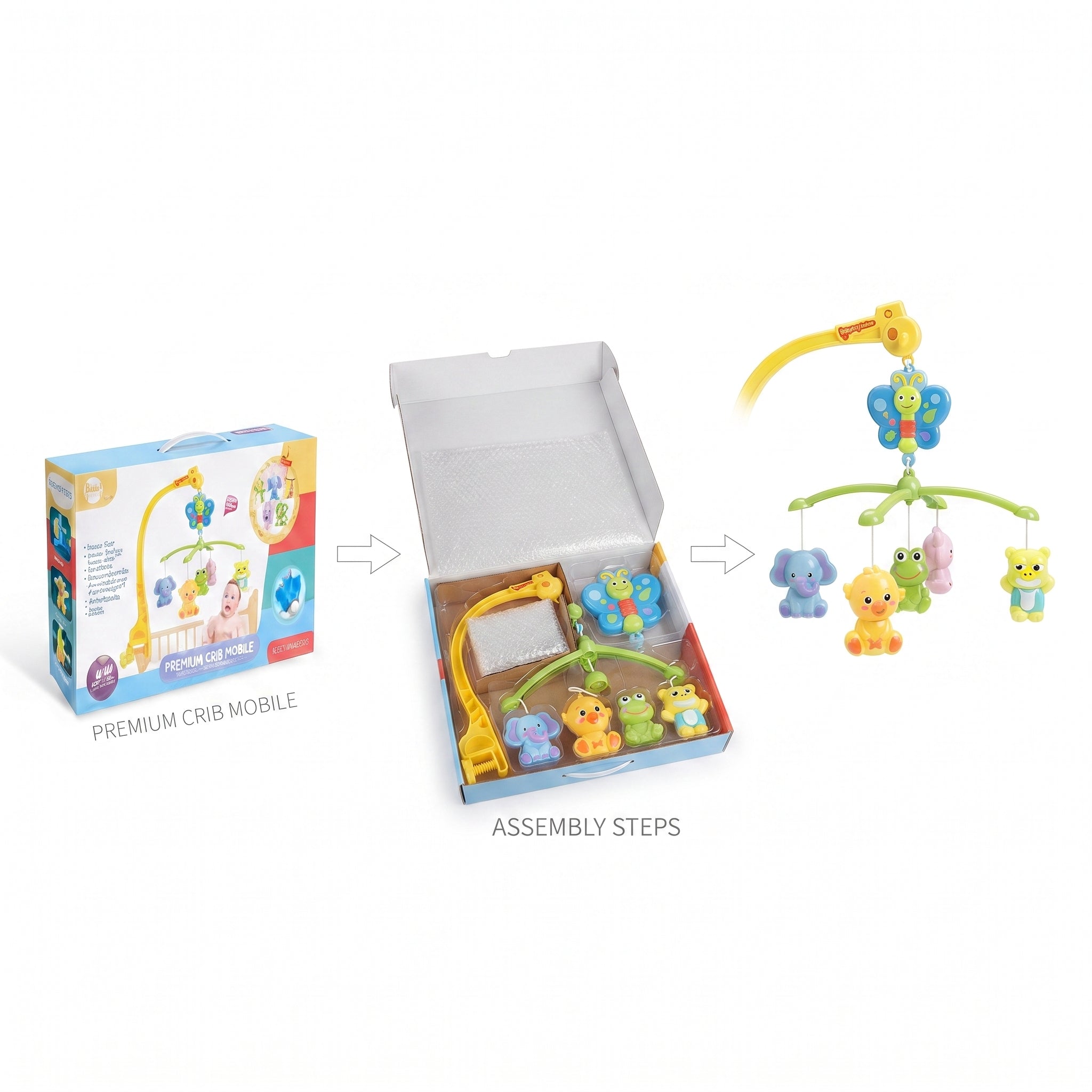 Baby Crib Musical Mobile