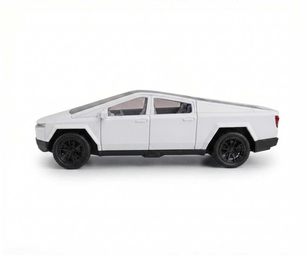 TSL Pickup 1:24 Scale Radio Control Car – White Electric RC Truck Toy with Full Functions, LED Lights & Remote Control for Kids