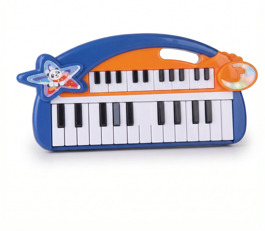 Electronic Piano Musical Toy With Double Keyboard